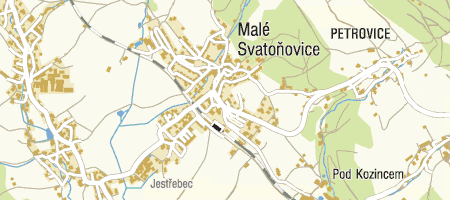 Malé Svatoňovice - mapy.cz